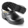 Sika Footwear træsko 8185 Flex LBS i sort, str. 48, med hælrem og skridsikker sål.