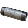 Galvaniseret nippelrør, ᴿ½" x ᴿ½", 90 mm lang