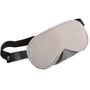 Travel Blue Luxury Eye Mask med justerbar strop og klikspænde, vist fra siden på hvid baggrund.