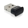 DeLOCK Bluetooth 4.0 USB-adapter set fra den modsatte side med det sorte hus og USB-stikket.