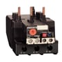 Schneider Electric termorelæ LR2D3555 til tung start med 30-40A indstillingsområde og klasse 20 beskyttelse, set forfra.