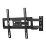 One For All WM2453 SMART TV-vægbeslag vist med udsvingsarm, klar til montering på væg, i sort metal.