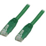 DELTACO U/UTP Cat6 patch kabel, halogenfri, 0,7 meter, grøn