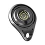 Undersiden af SpectrumLED Solara Brilo solcelle-LED-lampe viser LED-lysene og den sorte bagside.