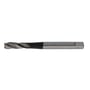 Thürmer maskinsnittap 3 mm med blank HSS overflade og 35 graders spiral. Totallængde 56 mm.