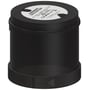 Siemens IO-Link adapter i sort med 70mm diameter, designet til 5 signalelementer og 24V DC strømforsyning.