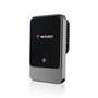 Verbatim Charge 'n' Drive Magnetic Wireless Car Charger set fra siden, med fokus på kølefunktion og metaldesign.