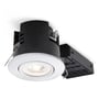 Uni Install indbygningsspot, inkl. Energetic, 80Ra / 4,8W / 345 lm / 2700K / GU10 / 36° / F, ikke dæmpbar, GU10 (230V), rund, hvid (mat) – Nordlux, Nordtronic (restsalg)