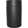 MetalbestoS® – Røgrør, sort, uden klap, Ø130 mm, længde 250 mm