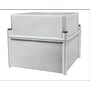 Schneider Electric kapsling 7035 MOD, 270x270x180mm, fremstillet i grå PC plast med en slot screw låsemekanisme.
