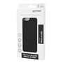 Essentials TPU-cover til iPhone 16e/17e ses i sort emballage fra en skrå vinkel med coveret synligt.