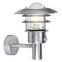 Lønstrup 22 udendørs væglampe m. Sensor, E27, Galvaniseret stål - Nordlux, Philips Lighting - Philips Hue White, E27, 1600lm, 2700K