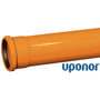 Uponor – Kloakrør glat PP Ø110 mm - længde 3000 mm