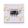 LED-detalje i SLV LIPSY 30 Dome-plafonden med kontakt til valg mellem 3000 og 4000 K.
