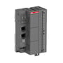 ABB PM5072-T-2ETH processor modul med 2 Ethernet-porte, 12 digitale indgange og 8 digitale udgange.