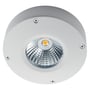 SG Armaturen Callisto LED loftarmatur i hvid, 4W, 2700K, med reflekterende skærm og synlig LED-chip.