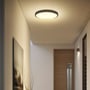 Gang med V-TAC 18W LED Dome lys i loftet, der giver effektiv 6500K belysning.