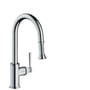 Hansgrohe Axor Montreux køkkenarmatur, udtræk, C-tud, 1-grebs, Krom