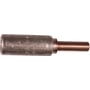 Elpress AKP150 bimetal pindbolt til 150/185mm² Al-ledere med en kobberende og en aluminium ende med markeringer.