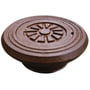 Jemi – Rund rørbrøndkarm med dæksel til Ø100/110 mm brønd/rør (96 mm skørt diameter, maks. 1,5 tons belastning)