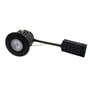 Luna QI 5W LED, 3000K 230V rund, sort (mat) – Scan Products