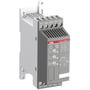 ABB softstarter PSR12-600-70 med 5,5 kW, 400V og 12A, med mærkat og skrueterminaler vist fra siden.