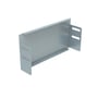 Legrand P31 endestykke til kabelbakke i varmgalvaniseret stål med kanthøjde 100 mm og dimensioner 100x300 mm.