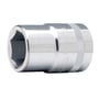 Bahco 3/4" sekskant top i 36mm størrelse, fremstillet af højtlegeret stål med rulleteret overflade og hvid baggrund.