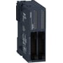 Schneider Electric Modicon TM3DI32K digitalt indgangsmodul med 32 indgange og 24V DC, udstyret med HE10 stik på siden.
