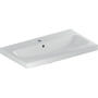 Geberit iCon Light håndvask, 750 mm x 420 mm, midt hanehul, overløb