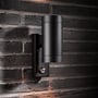 Tin Maxi Sensor væglampe med bevægelsessensor, dobbelt, 2 x GU10 maks. 35W, sort – Nordlux