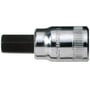 Bahco 6709M unbrako top med 1/4" firkant og et 6 mm unbrakohoved. Den er fremstillet i højtlegeret stål og er højglanspoleret.