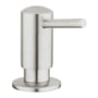 Grohe Contemporary sæbedispenser i børstet rustfrit stål med 500 ml kapacitet og en elegant, nedsunket montering.
