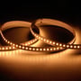 Ansell Lighting U-Cell 30M LED strip med 2700K varmhvidt lys, 9,6W pr. meter og 650 lm pr. meter, buet i varmt lys.