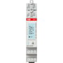 ABB D11 elmåler til 15-M 40 Modbus, vist med digital skærm der viser forbrug og terminaler til montering.