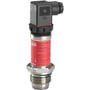 Danfoss tryktransmitter MBS 4510 med G1 tryktilslutning og DIN-stik, vist på hvid baggrund.