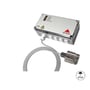 Gasdetektor GXR24-HC til R290 vist samlet med styreboks, sensor med gevind og IP54-markering.