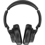 Verbatim TruSound Pro Bluetooth ANC-headset set forfra med ørepuderne vendt indad og knapperne synlige.