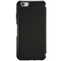 OtterBox Strada cover til iPhone 6/6S i sort læder, vist bagfra med kameraåbning.