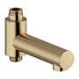 Damixa kartud i børstet bronze finish, 3/4x1/2 tommer og 117mm lang, lavet af messing.