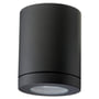 SG Armaturen Metro loftarmatur i sort aluminium med 2700K LED lyskilde og 90mm diameter.
