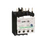 Schneider Electric termorelæ LR2K0314 med indstillingsområde 5,5-8 A og 1 NO/1 NC kontakt, vist på hvid baggrund.