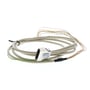 Omron Y92S-41 output kabel på 2 meter med frie trådender og en tilslutningsboks med Omron logo.