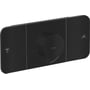 AXOR One termostatmodul til indbygning i mat sort med to Select-knapper til nem betjening og vandstyring.