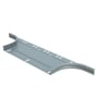 Legrand P31 T-afgrening, 25x500 mm, i varmgalvaniseret stål med huller for montering, ideel til udendørs brug.