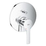 GROHE Lineare forplade til kar/brus i krom med et-grebs betjening og blank overflade.