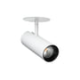 SG Armaturen Tube Mini R indbygningsspot i hvid aluminium med 40 graders spredningsvinkel og 900 lumen.