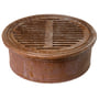 Jemi – Rund rørbrøndkarm med rist til Ø425 mm brønd/rør (425 mm skørt diameter, maks. 1,5 tons belastning)