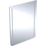 Geberit Renova Comfort spejl, indbygget lys, 75x100 cm