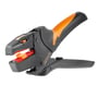 Weidmüller Stripax Ultimate XL afisoleringstang med 2,5-10 mm² afisoleringskapacitet og orange gummihåndtag.